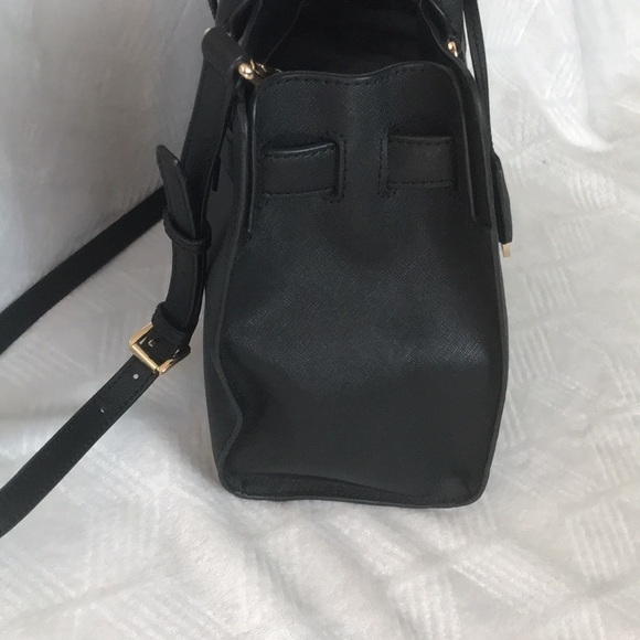 Michael Kors Dillon Saffiano Leather Satchel - Black - Picture 4 of 16